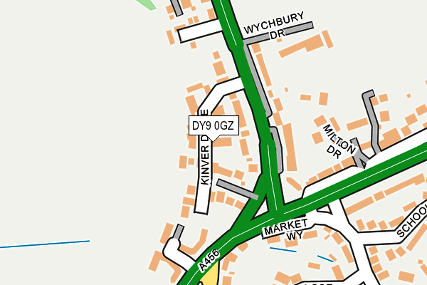 Map of THE WYCHBURY VIEW MANAGEMENT COMPANY LIMITED at local scale