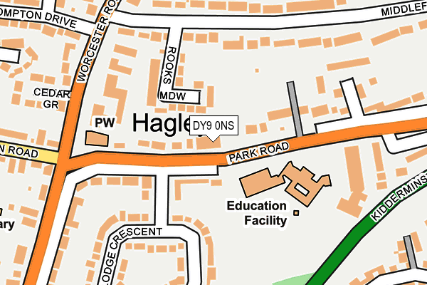 Map of TONIC CARE LTD at local scale