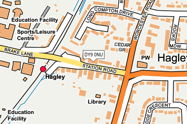 Map of HEWINSONS LLP at local scale