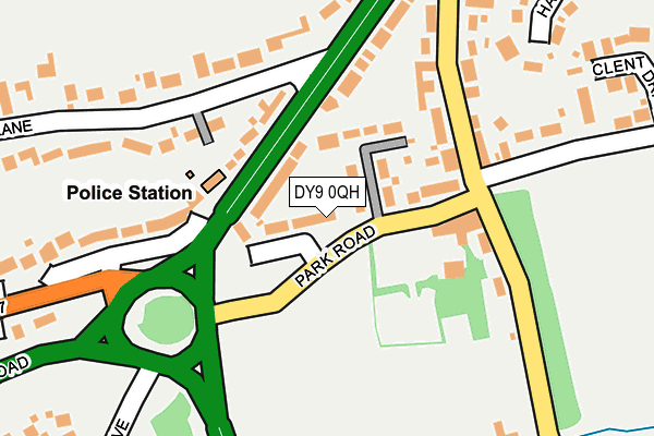DY9 0QH map - OS OpenMap – Local (Ordnance Survey)