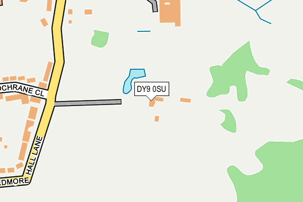 DY9 0SU map - OS OpenMap – Local (Ordnance Survey)