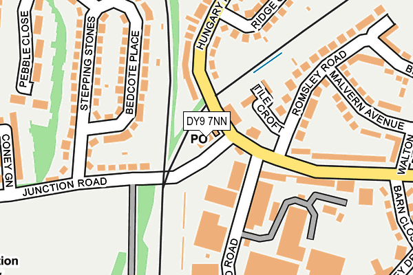 DY9 7NN map - OS OpenMap – Local (Ordnance Survey)