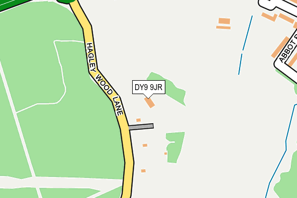 DY9 9JR map - OS OpenMap – Local (Ordnance Survey)