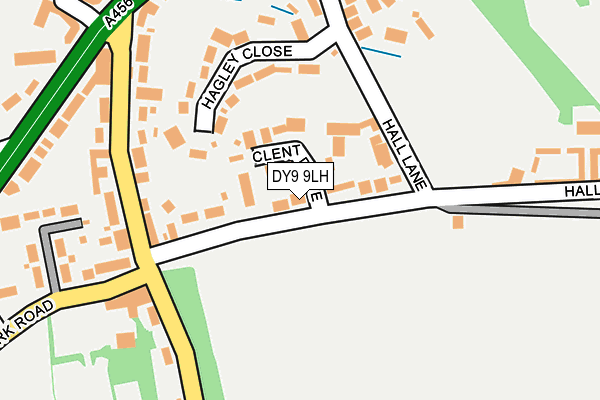 DY9 9LH map - OS OpenMap – Local (Ordnance Survey)