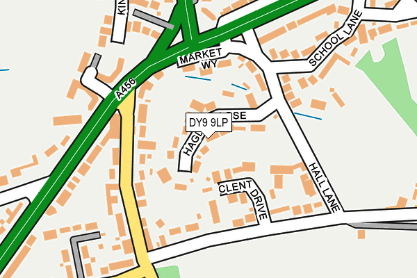 DY9 9LP map - OS OpenMap – Local (Ordnance Survey)