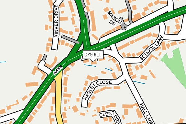 DY9 9LT map - OS OpenMap – Local (Ordnance Survey)