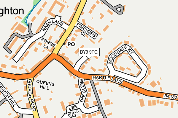 DY9 9TQ map - OS OpenMap – Local (Ordnance Survey)