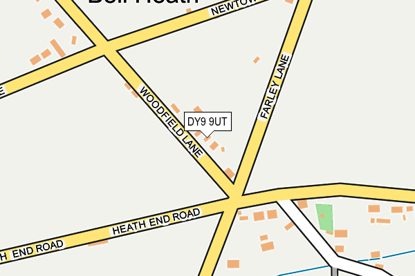 DY9 9UT map - OS OpenMap – Local (Ordnance Survey)