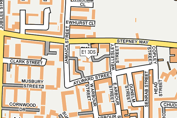 E1 3DS map - OS OpenMap – Local (Ordnance Survey)