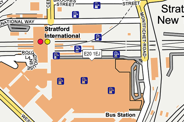 E20 1EJ map - OS OpenMap – Local (Ordnance Survey)