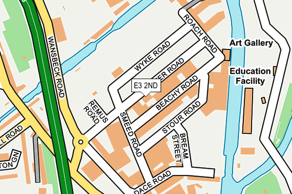 E3 2ND map - OS OpenMap – Local (Ordnance Survey)