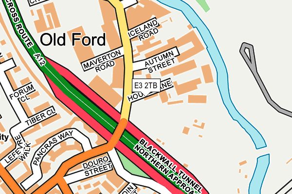 E3 2TB map - OS OpenMap – Local (Ordnance Survey)