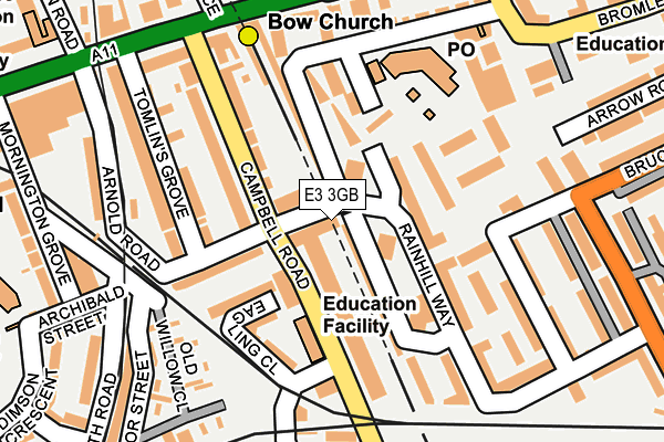 E3 3GB map - OS OpenMap – Local (Ordnance Survey)