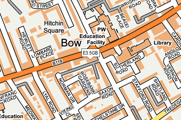 E3 5GB map - OS OpenMap – Local (Ordnance Survey)