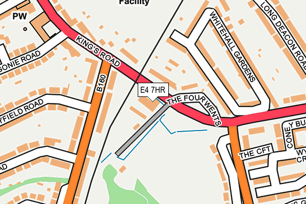 E4 7HR map - OS OpenMap – Local (Ordnance Survey)