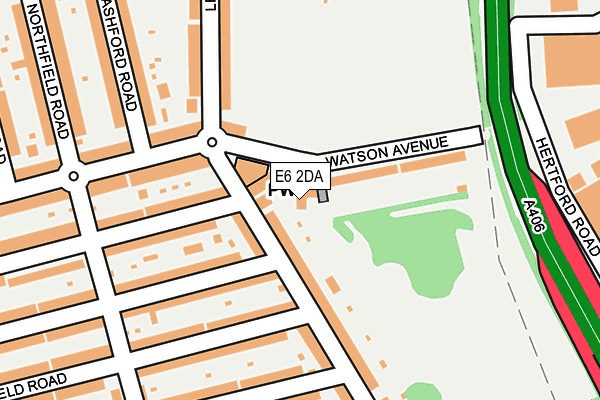 E6 2DA map - OS OpenMap – Local (Ordnance Survey)