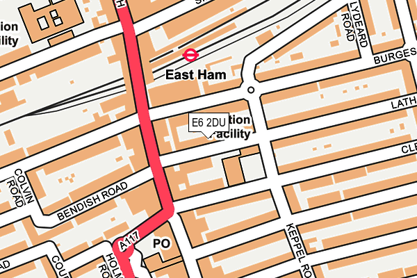 E6 2DU map - OS OpenMap – Local (Ordnance Survey)