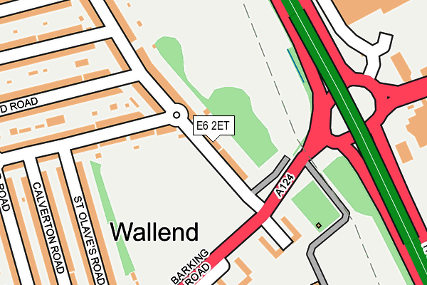 E6 2ET map - OS OpenMap – Local (Ordnance Survey)