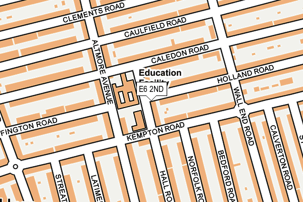 E6 2ND map - OS OpenMap – Local (Ordnance Survey)