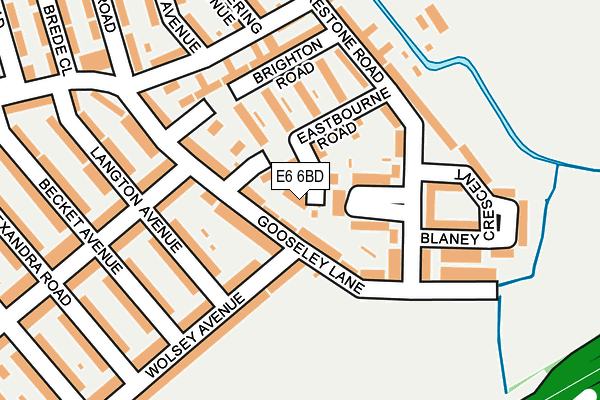 E6 6BD map - OS OpenMap – Local (Ordnance Survey)