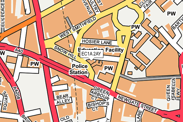 Map of LONDON PARTNERS CAPITAL MANAGEMENT LLP at local scale