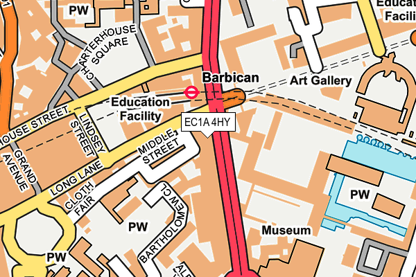 Map of FRIARY PARK 3 LLP at local scale