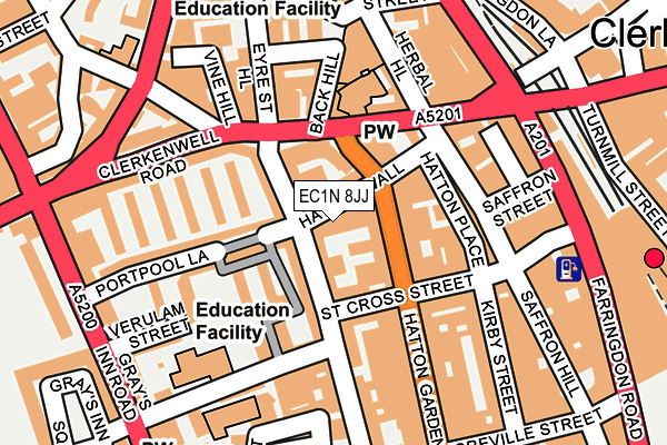 Map of BEWDLEYS (LONDON) LTD at local scale