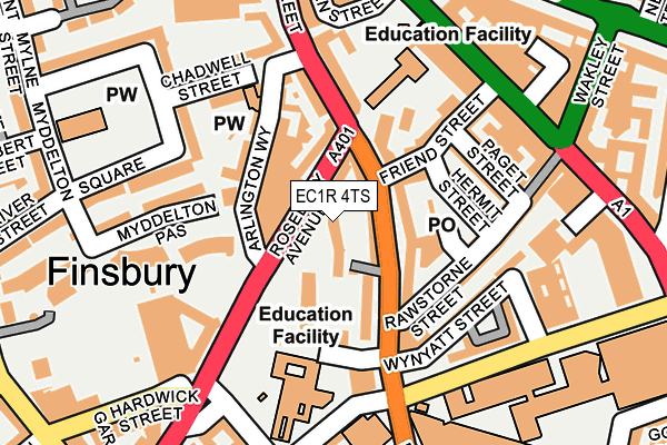 Map of DLA RECRUITMENT LTD at local scale