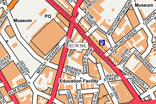 Map of PLUS HEALTH GROUP LTD at local scale