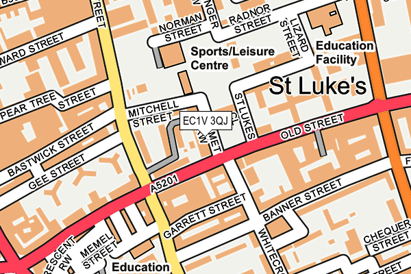 Map of ROMAN WHARF LIMITED at local scale