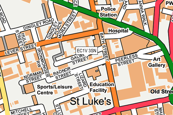 Map of UB PROPERTY DEVELOPER LTD at local scale