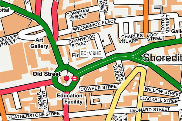 Map of S & I FAMILY LTD at local scale