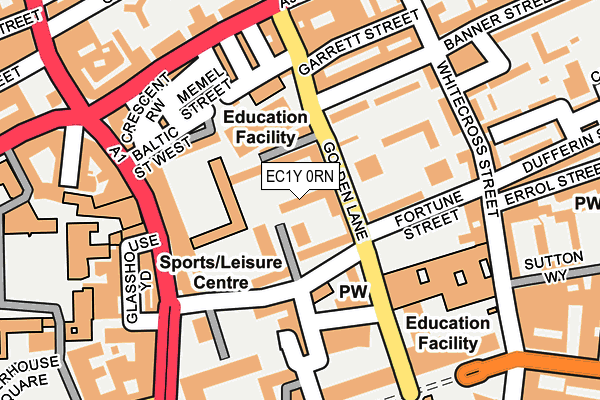 Map of DEFTY AND HU TRADING LIMITED at local scale