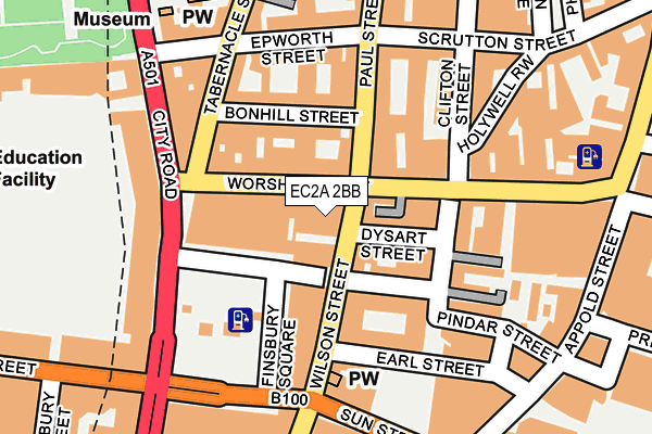 Map of GRAVITY OXFORD LTD at local scale