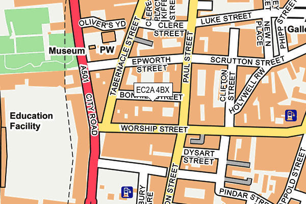 Map of HOLLER MEDIA LTD at local scale