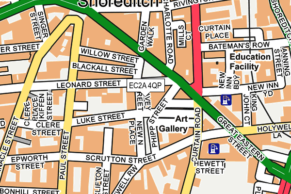 Map of ILS (LONDON UK) LTD. at local scale