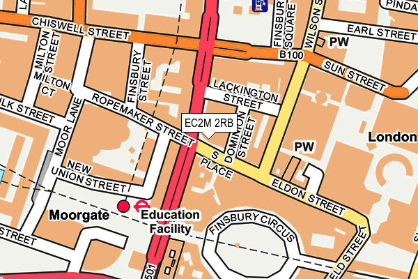 Map of GLOBAL MANAGEMENT ACCOUNTANTS IN BUSINESS LIMITED at local scale