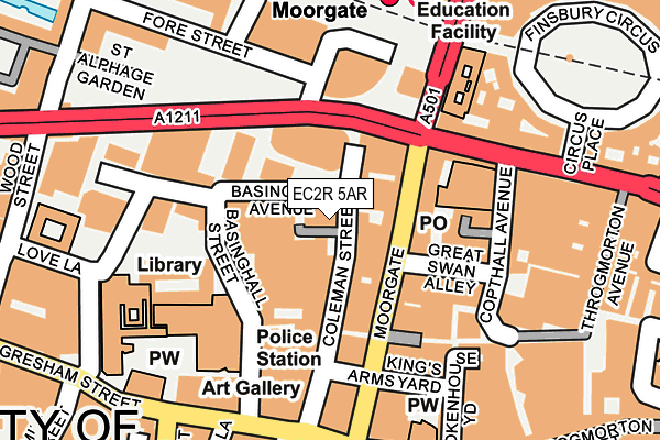 Map of STREET’S FABRICARE LTD at local scale