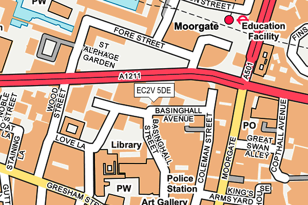 Map of 57 SLOANE AVENUE LIMITED at local scale