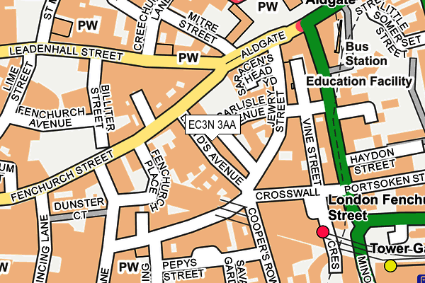 Map of HELM GODFREY PARTNERS LTD at local scale