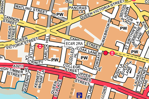 Map of WOODALLS DESIGN LLP at local scale