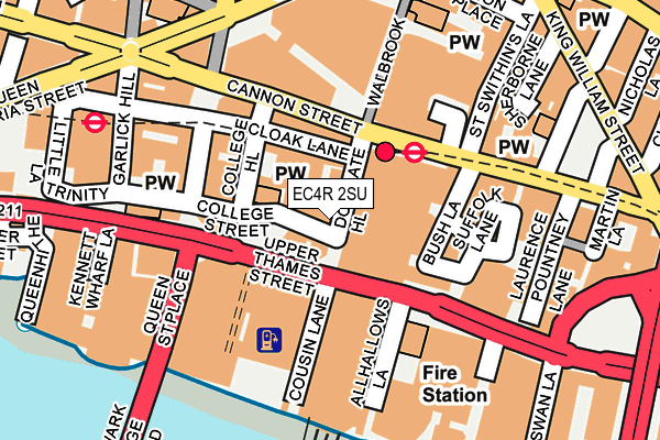 Map of NKR STREATHAM HILL LLP at local scale