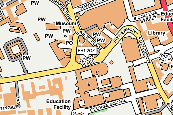 Map of MEDUSA STOCKBRIDGE LTD at local scale