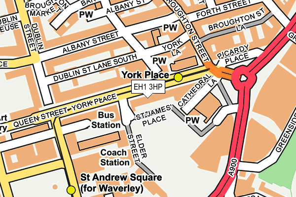 Map of DUNCAN MCKENZIE PROPERTY LTD at local scale