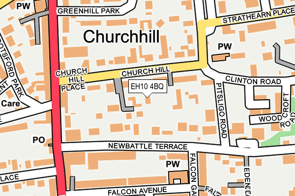 EH10 4BQ map - OS OpenMap – Local (Ordnance Survey)