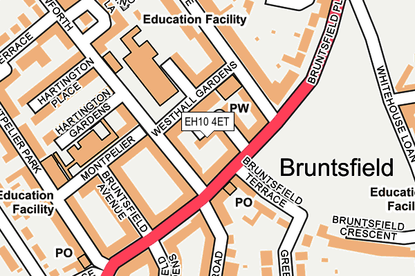 Map of ABLEREUS LIMITED at local scale