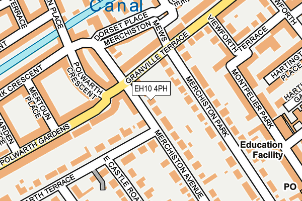 EH10 4PH map - OS OpenMap – Local (Ordnance Survey)