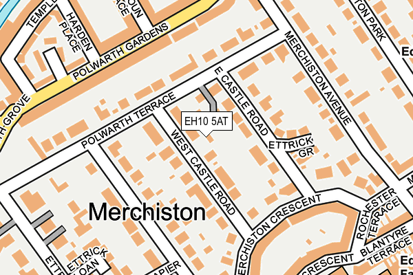 EH10 5AT map - OS OpenMap – Local (Ordnance Survey)