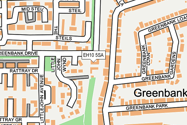 EH10 5SA map - OS OpenMap – Local (Ordnance Survey)