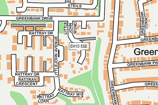 EH10 5SE map - OS OpenMap – Local (Ordnance Survey)